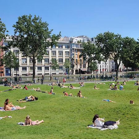 Paradis Du Canal St-Martin Et Jardin Villemin ปารีส ภายนอก รูปภาพ